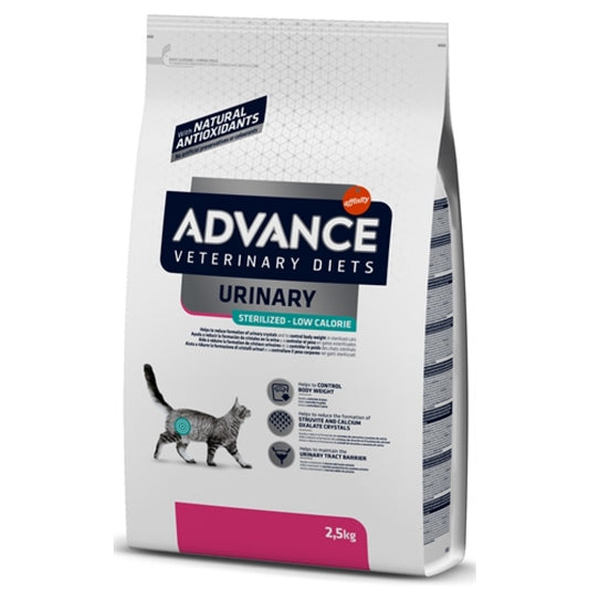 Advance Veterinary Diet Cat Urinary Sterilized Minder CalorieËn (2,5 KG)