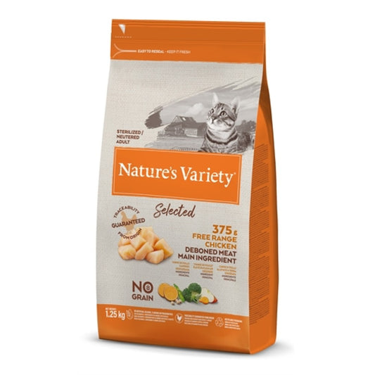 Natures Variety Selected Sterilized Free Range Chicken (1,25 KG)