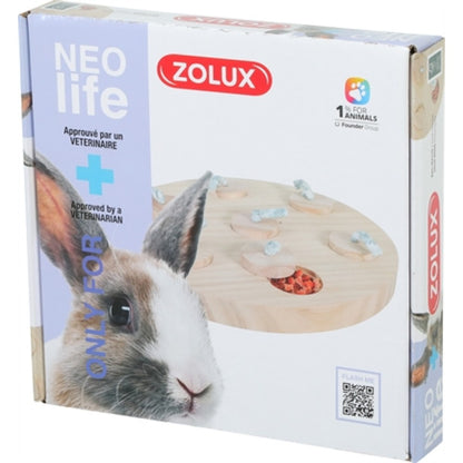 Zolux Neolife Treat Tray Konijn Hout (23X23 CM)